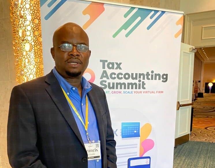 Experienced tax professional attending the Tax Accounting Summit on financial planning and tax strat.